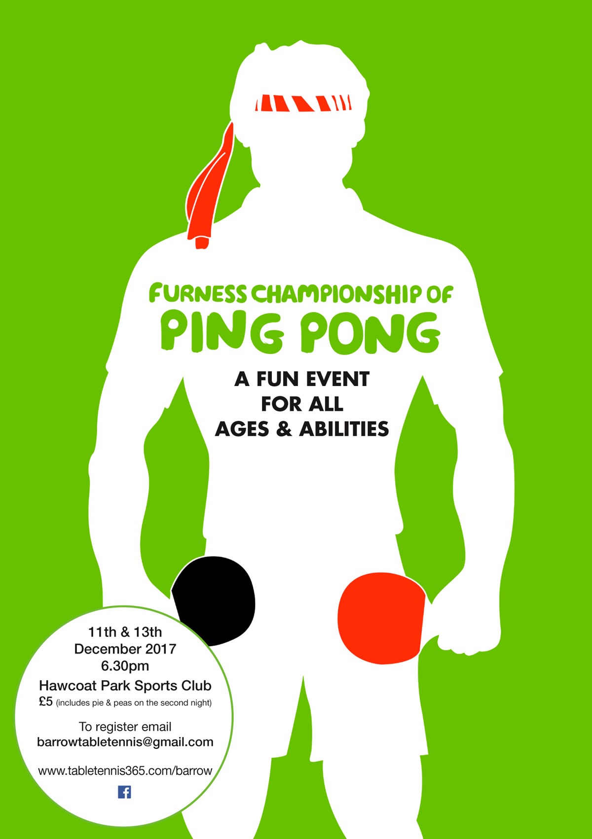 Ping Pong A5 Flyer Nov17