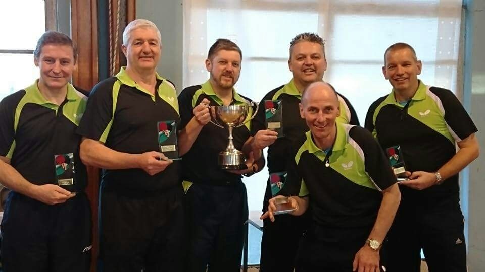 Team Championship of Wales 2018 Vets Winners Div 1 and 2