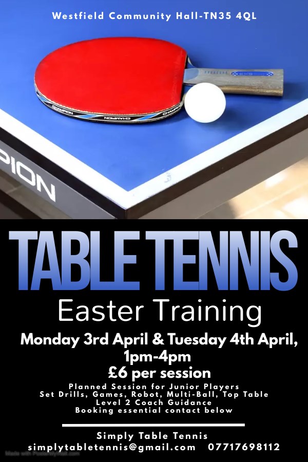Table Tennis Tournament Poster - Made with PosterMyWall 6