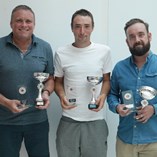 Bexhillians A Div 1 R-up & Watts Cup Winners , Rob Warner, David Rayment, Lewis Mayhew.