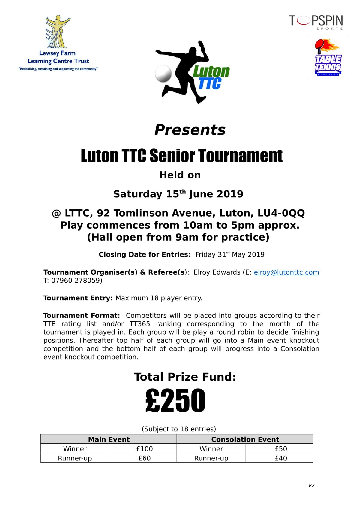 LTTC Tournament Entry Form V2 - 15-06-2019