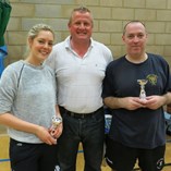 Mixed Doubles Runners-Up Gina Rodgers & Paul Barry